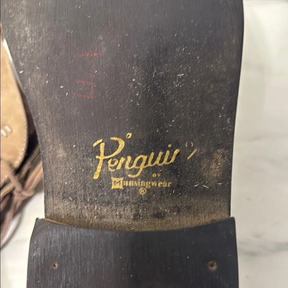 Men’s Penguin Leather Brown Chukka Boots - Picture 8 of 11